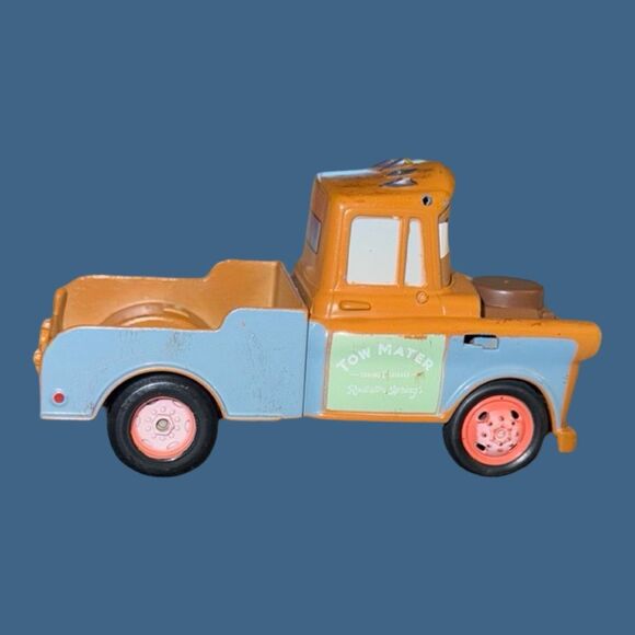 Mattel Disney Pixar Cars Mater Die-Cast Mater Race Team Toy Cars 1:55 - Picture 2 of 6